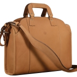 Hand-grained-natural-leather-Deal-Bag;-17-x-12-x-5'